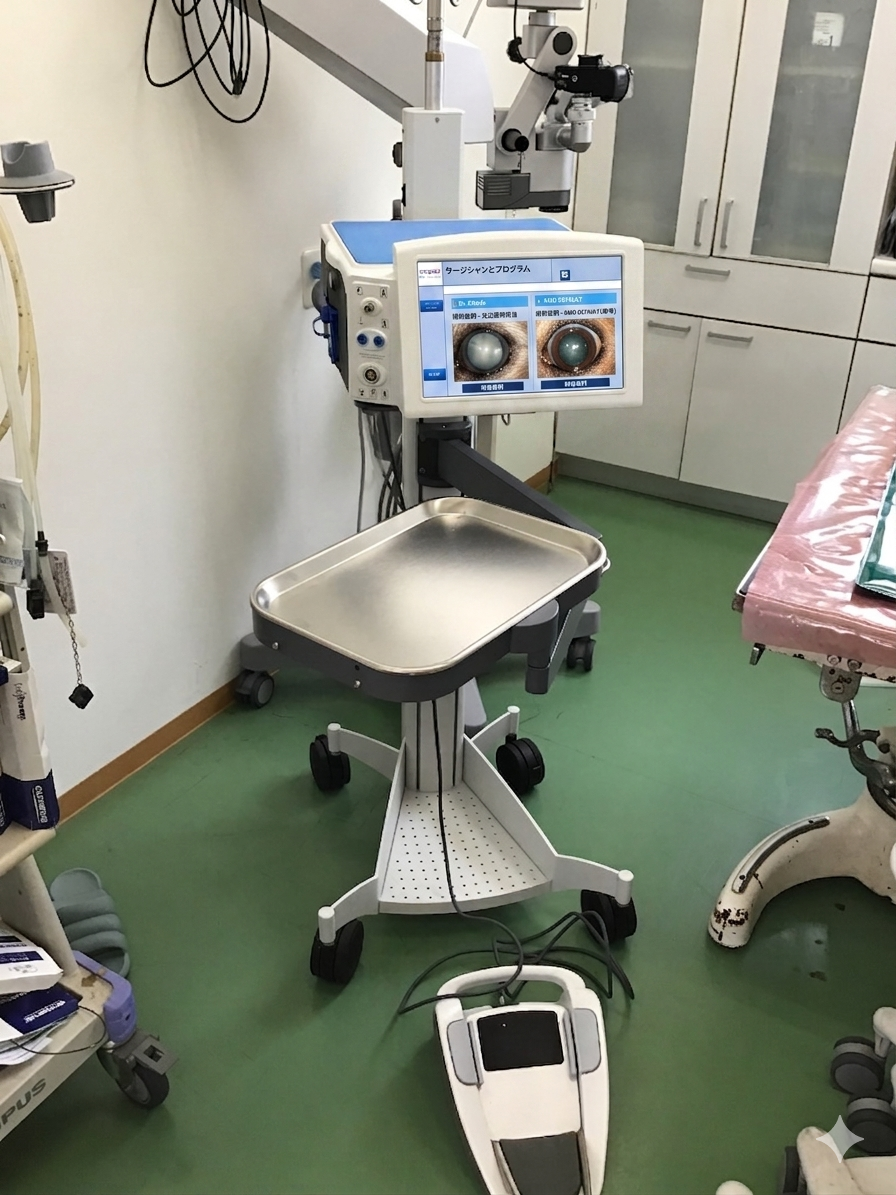 白内障手術装置 コンパクト intuitiv システム